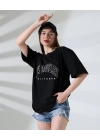Angeles Baskılı Kadın T-Shirt