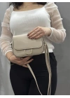 Bej cilt mossi çanta