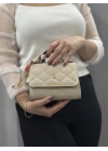 Bej cilt zoje çanta