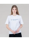 Comfort Fit Relax T-shirt  BEYAZ