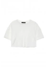 Crop T-Shirt Oversize Beyaz