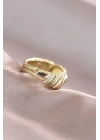 Gold Metal Kadın Yüzük
