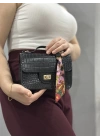 Jisse siyah cilt çanta