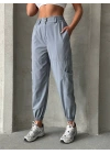 Jogger lastik paça pantolon