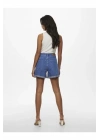 Kadın Onlvega Kot Şort Mom Shorts