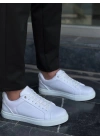 Kb-Bx1  Kuback Beyaz Cilt Yüksek Beyaz Taban Günlük Erkek Ayakkabı