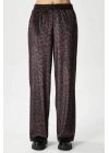 Leopar desen pantolon