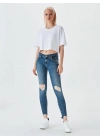 Lonıa Cut Normal Bel Super Skınny Jean
