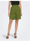 Loose Fit Keten Kadın Şort