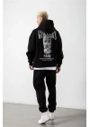 Oversıze Baskılı Erkek Sweatshirt