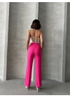 Palazzo fuşya pantolon
