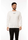 Sırt Baskılı Oversize Erkek Sweatshirt