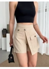 Tek cepli şort etek