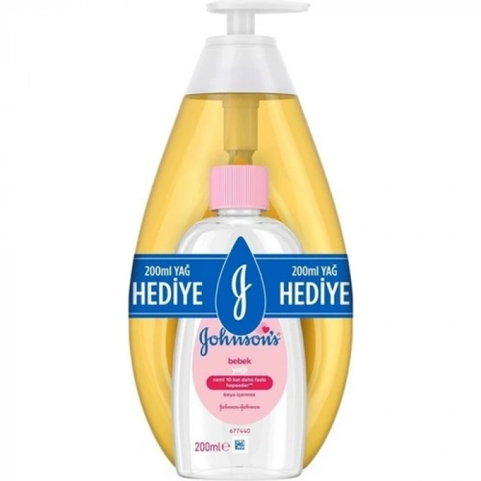 Johnson´S Baby Johnsons Baby Gold Şampuan 750 ml + Bebek Yağı 200 ml