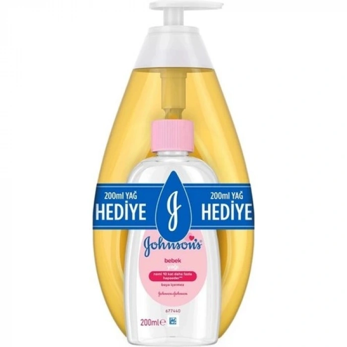 Johnson´S Baby Johnsons Baby Gold Şampuan 750 ml + Bebek Yağı 200 ml