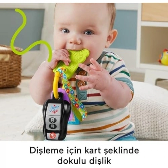 Fisher-Price Price Sesli Eğlen ve Öğren Eğlenceli Aktivite Anahtarı HWY40
