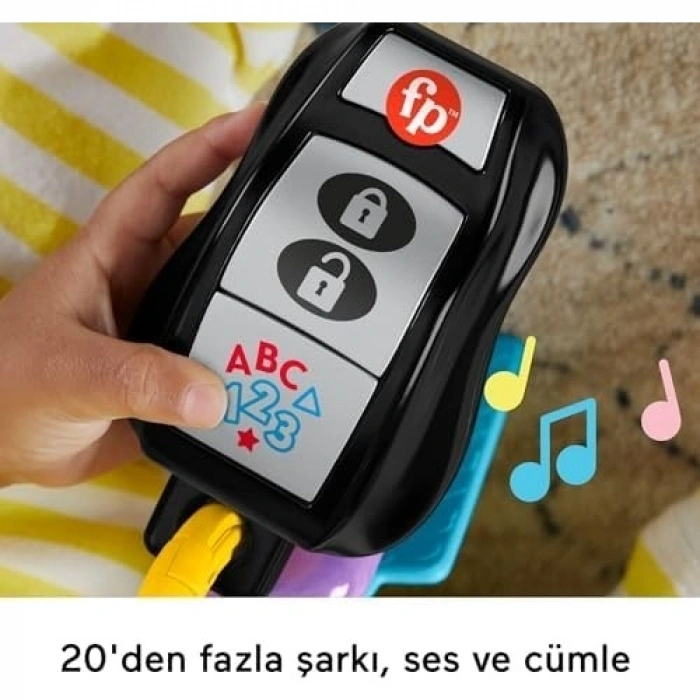 Fisher-Price Price Sesli Eğlen ve Öğren Eğlenceli Aktivite Anahtarı HWY40