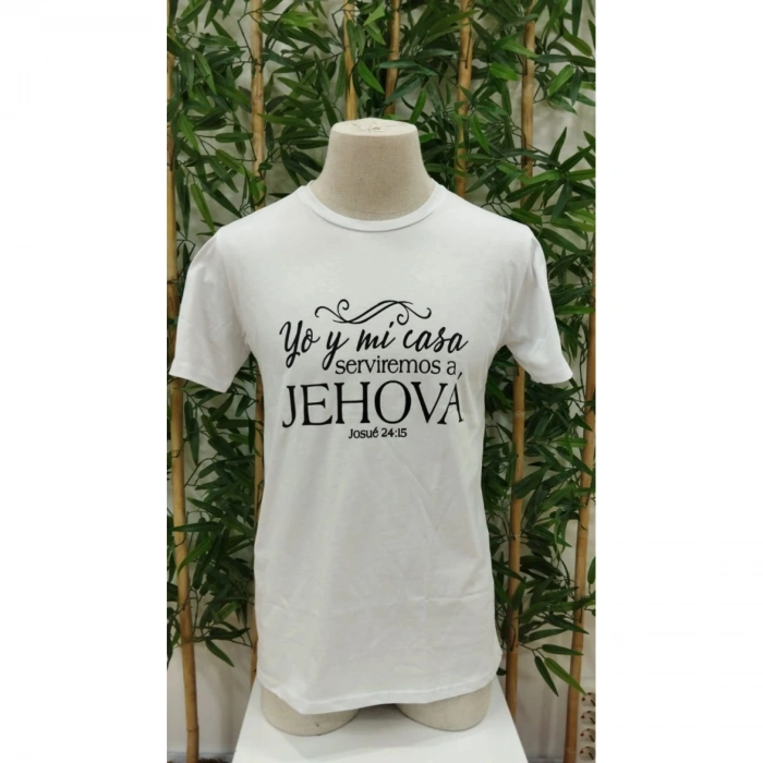 Erkek Jehova Baskılı Süprem T-shirt