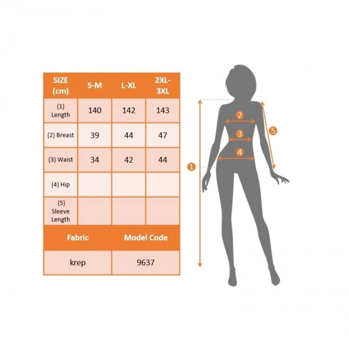 Kadın Askılı Kruvaze Yaka Derin Yırtmaçlı Krep Elbise
