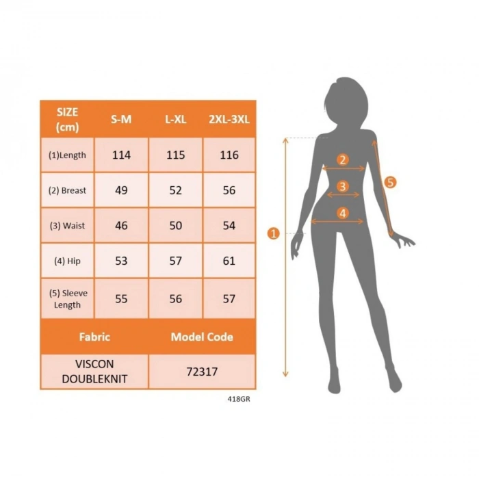 Kadın Uzun Kollu Kapşonlu Cep Detaylı Viskon Iki Iplik Maxi Elbise