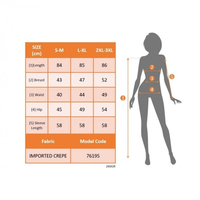 Kadın Uzun Kollu Bisiklet Yaka Mini Ithal Krep Elbise