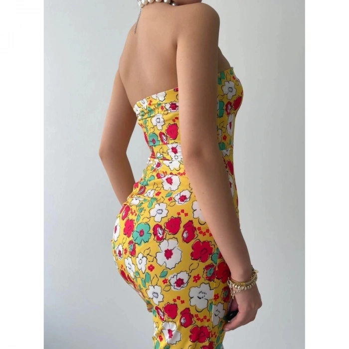 Emelıe Straplez Elbise