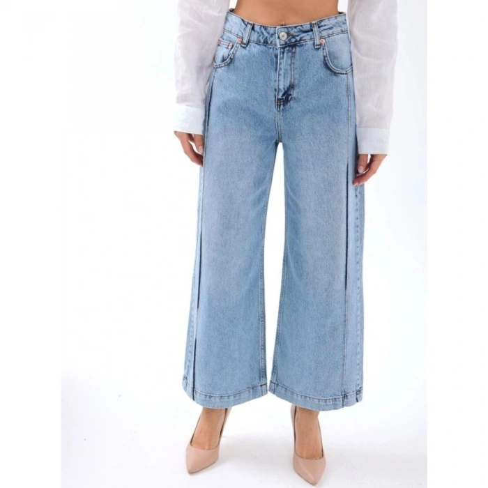 7356 KOT PANTOLON-MAVİ