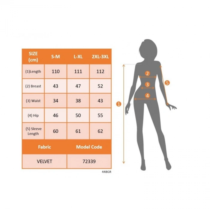 Kadın Uzun Kollu Kruvaze Yakalı Yandan Büzgülü Midi Kadife Elbise
