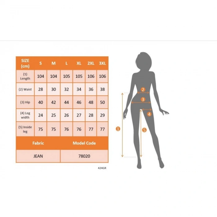 Kadın Yüksek Bel İspanyol Paça Kot Pantolon