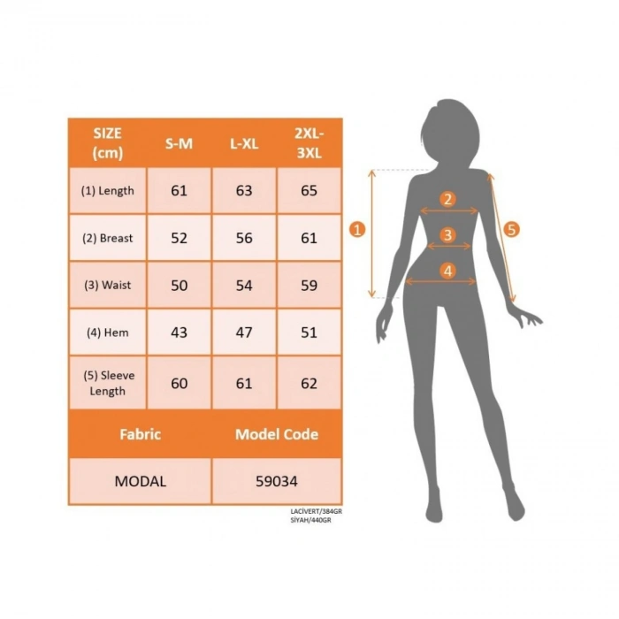 Kadın Uzun Kollu önden Fermuarlı Modal Ceket
