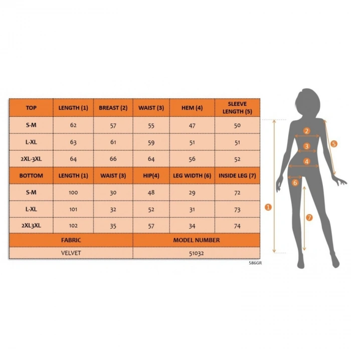 Kadın Uzun Kollu Yuvarlak Yakalı Kadife Bluz Ve Pantolon Takım