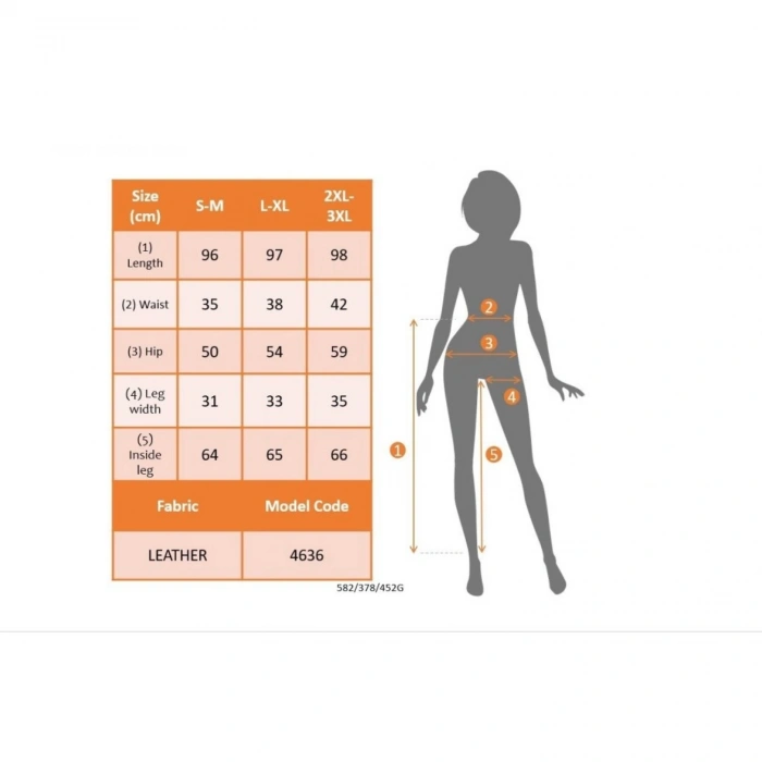 Kadın Yüksek Bel Cepli Deri Pantolon