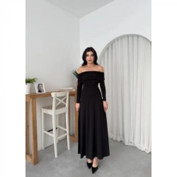 Uras Straplez Elbise