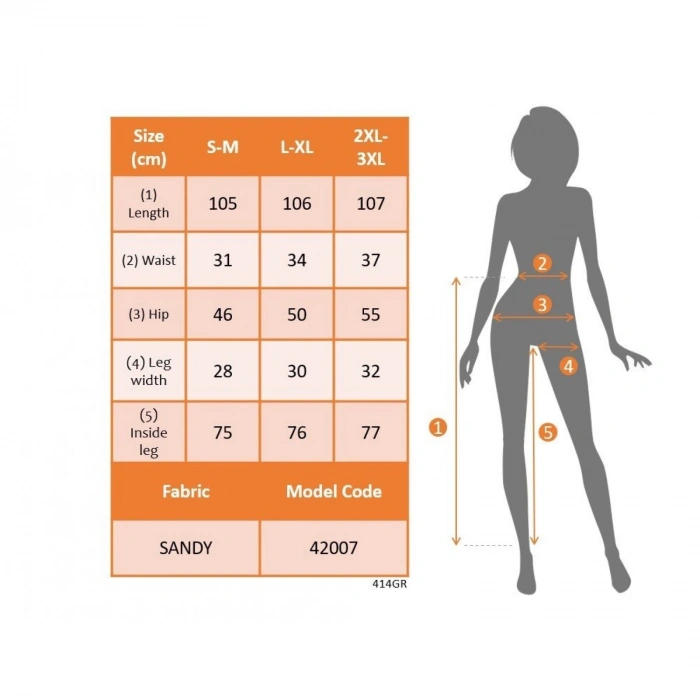 Kadın Yüksek Bel Yanları Volanlı Cepli Sandy Pantolon