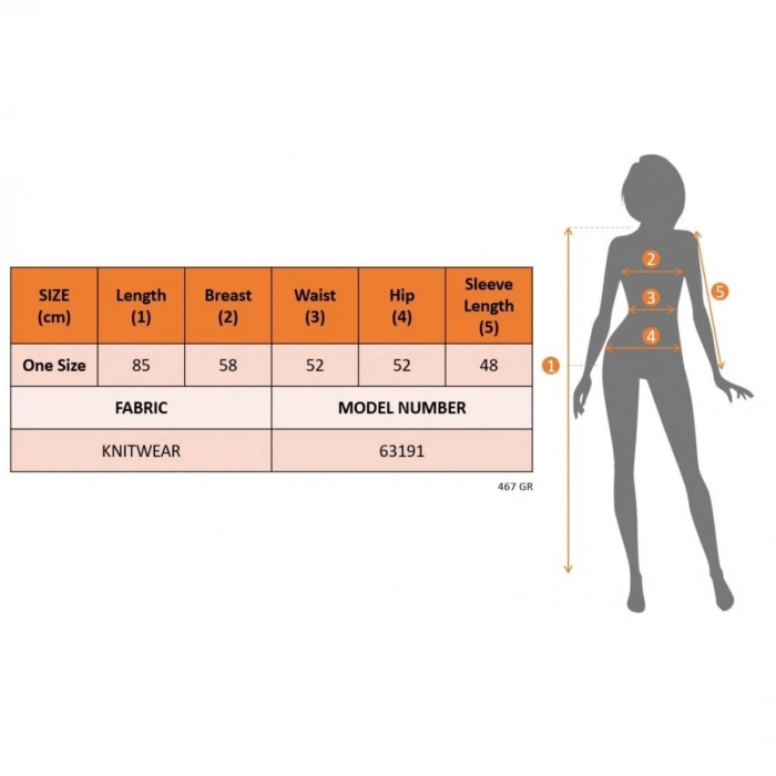 Kadın Uzun Kollu V Yakalı Düğmeli Mini Triko Elbise