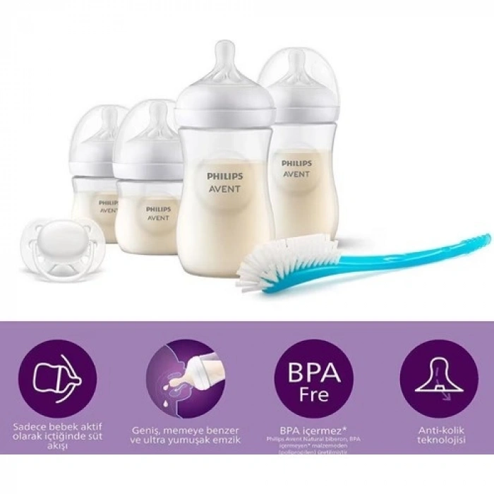 Philips Avent Doğal Tepkili Yenidoğan Hediye Seti, SCD838/11