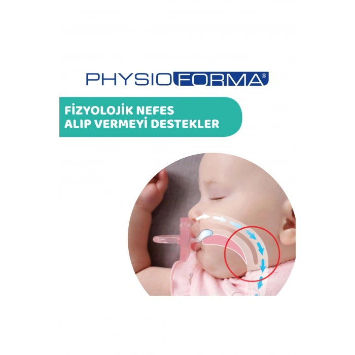 Chicco PhysioForma Mini Soft 2li Emzik 2-6 Ay Kız