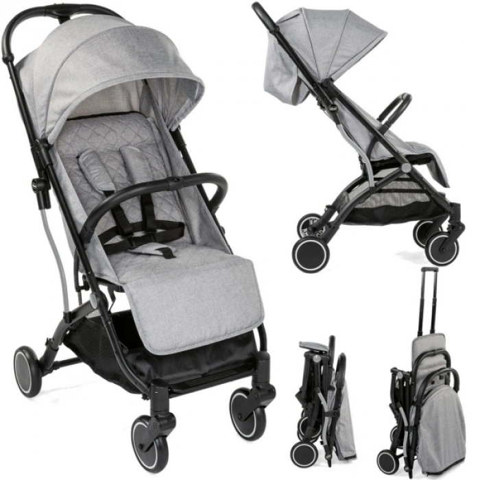 Chicco Trolley Me Bebek Arabası Light Grey