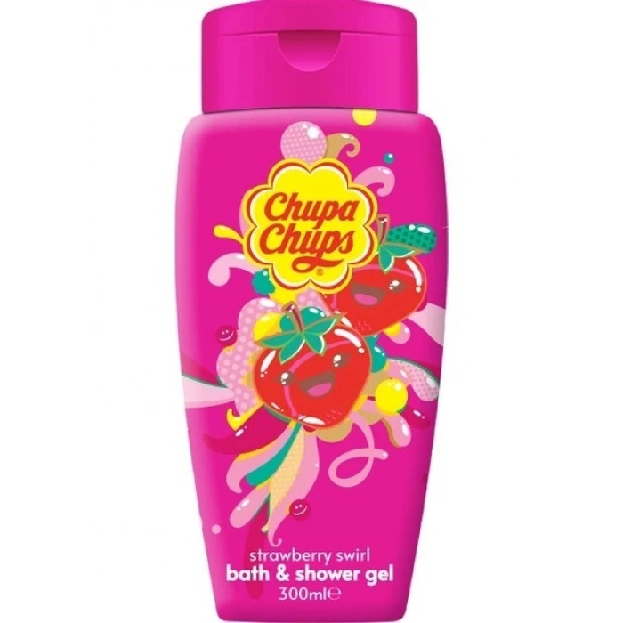 Chupa Chups Banyo ve Duş Jeli 300 ml - Çilek