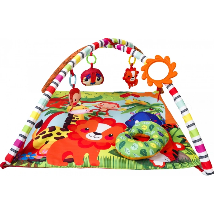 Comfymax Safari Oyuncaklı Aktivite Oyun Halısı