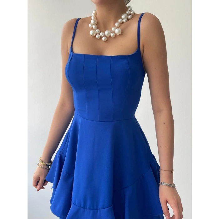 Common İp Askılı Elbise