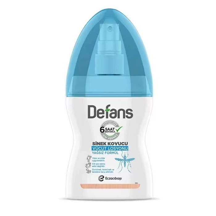 Defans Sinek Kovucu Vücut Losyonu Yağsız Formül 100 ml