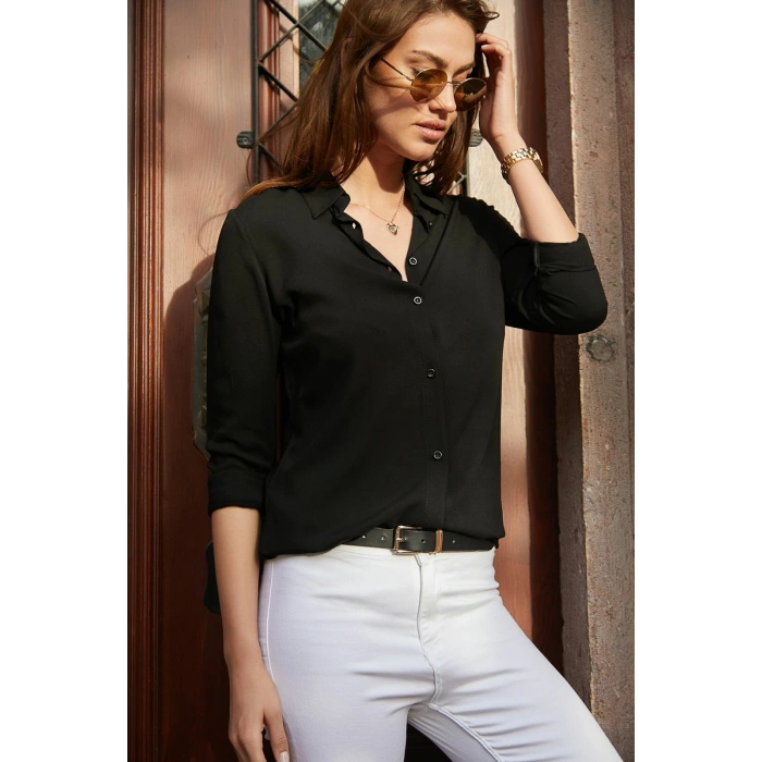 Dokuma Viskon Kumaş Efsane Gömlek