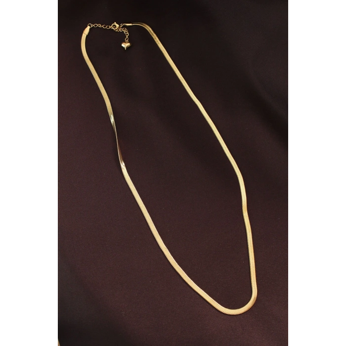 Erb 316L Çelik Altın Renk 60 Cm İtalyan Zincir Kolye