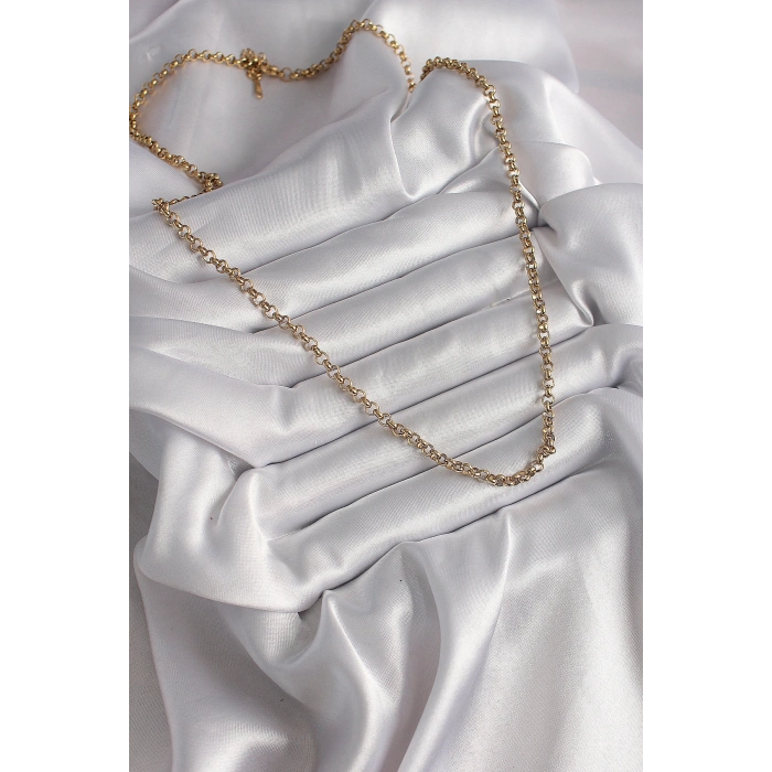 Erb 316L Çelik Gold Renk Kadın Kolye