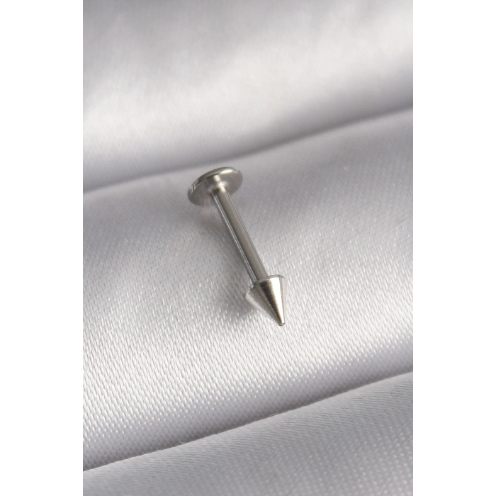 Erb 316L Çelik Gümüş Renk Çivi Model Piercing