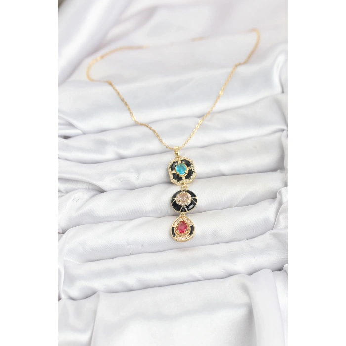 Erb 316L Çelik Vintage Model Kadın Kolye