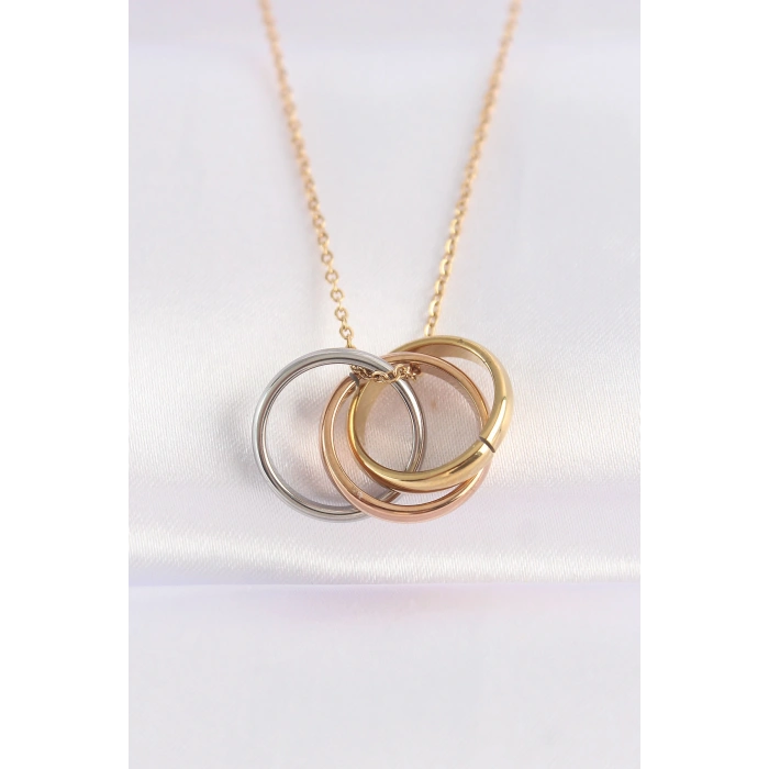 Erb 316L Çelik Zincir Çoklu Renk Model Kolye