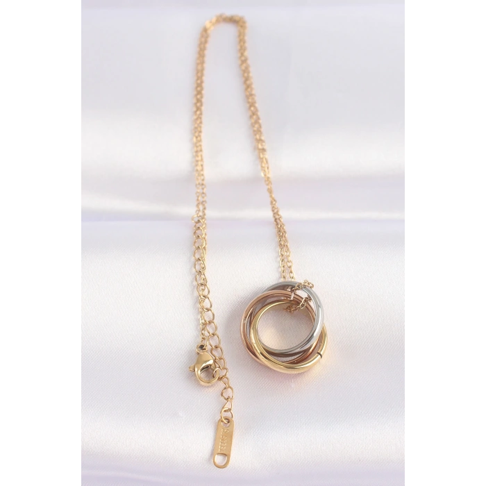 Erb 316L Çelik Zincir Çoklu Renk Model Kolye