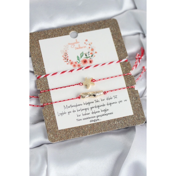 Erb Marteniçka Bileklik 3'lü Deniz Yıldızı Model